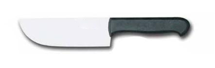 FEUILLE A PATE INOX LAME L-170 MM MANCHE ABS NOIR