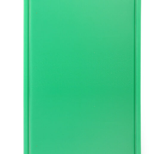 PLAQUE DE DECOUPE GN1/1 VERT POLYETHYLENE HD500 - AVEC RIGOLES ET PATINS ANTIDERAPANTS