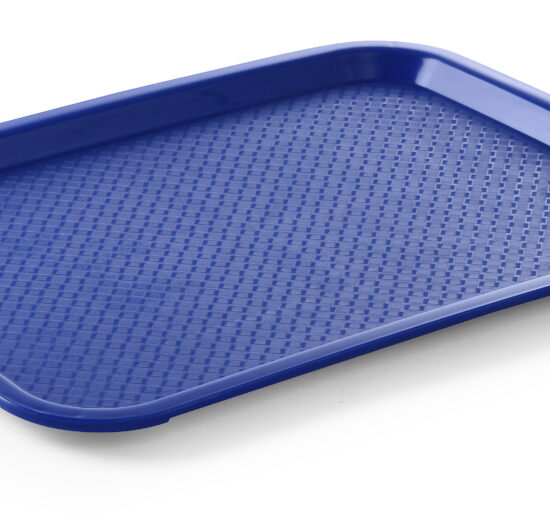 PLATEAU DE SERVICE BLEU POLYPROPYLENE