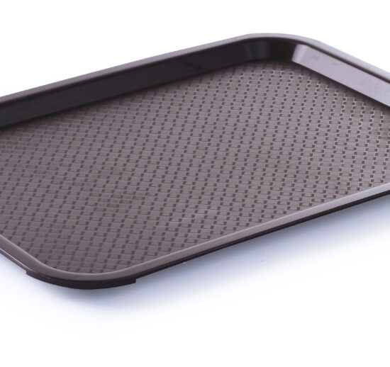 PLATEAU DE SERVICE MARRON POLYPROPYLENE