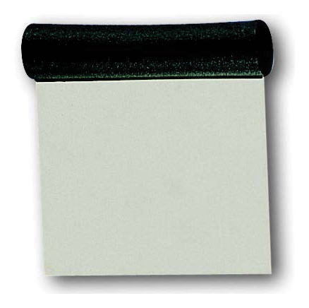 BOITE DE 10 PCS COUPE PATE RIGIDE INOX MANCHE PLASTIQUE