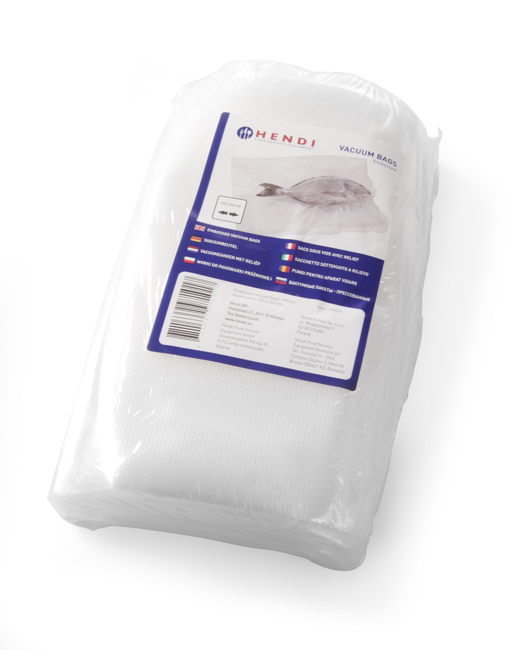 PAQUET DE 100 PCS SACS SOUS VIDE GAUFRES 2 COUCHES 150X400 POUR MACHINE SOUS VIDE REF V13