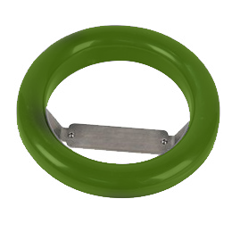 TVO AVEC AIMANT SEMI-OUVERT, COLLERETTE VERTE ENCASTREMENT Ø201 MM / EXT. Ø235 MM / INT. Ø168 MM