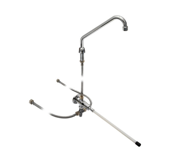 COMMANDE FEMORALE AVEC MITIGEUR EC/EF 1 COMMANDE FEMORALE + MITIGEUR+ FLEXIBLES INOX