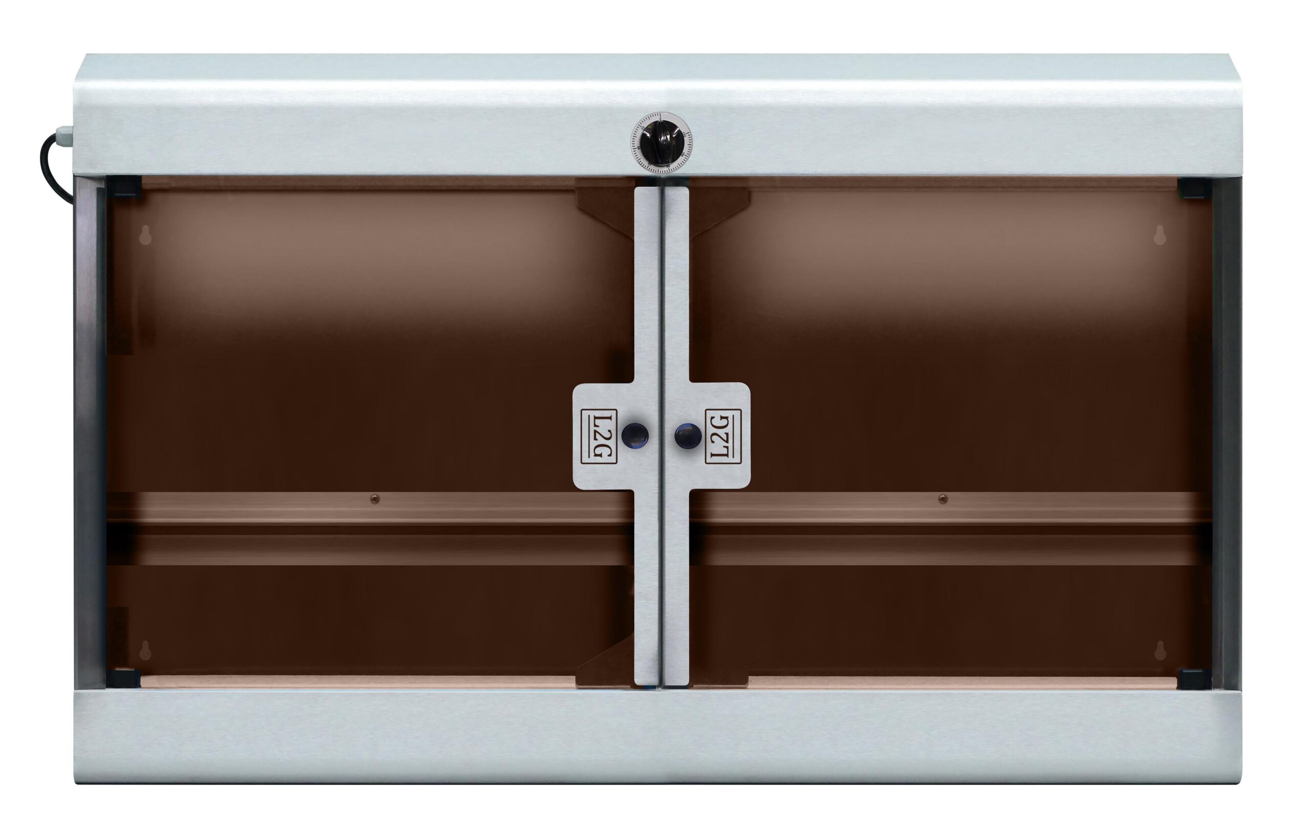 ARMOIRE DE STERILISATION A COUTEAUX TOIT PENTE CAP.20 COUTEAUX, AVEC SUPPORT AIMANT, MINUTERIE