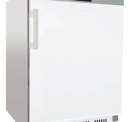 ARMOIRE REFRIGEREE BLANCHE, -18/-24°C AVEC 3 CLAYETTES, FERMETURE A CLE