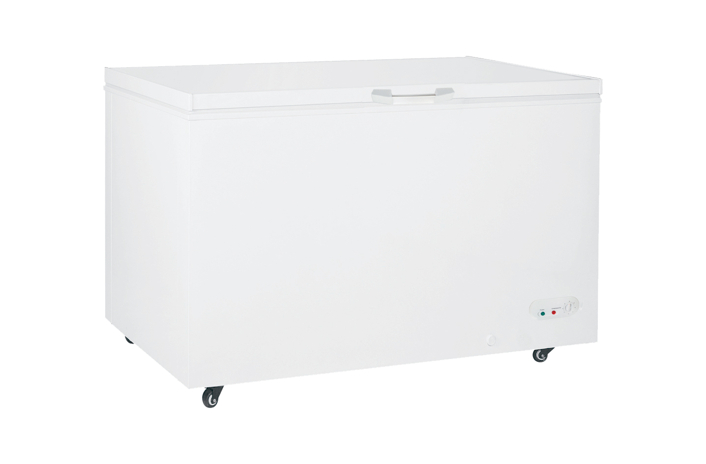 CONGELATEUR BAHUT AVEC COUVERCLE BATTANT -18/-22°C CAP.358 L, 1 PANIER FILAIRES