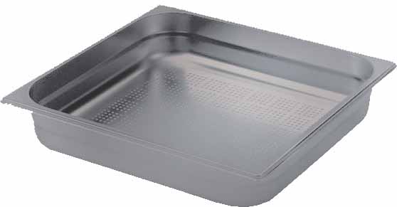 BAC GASTRO INOX GN2/1 PR.150MM PERFORE