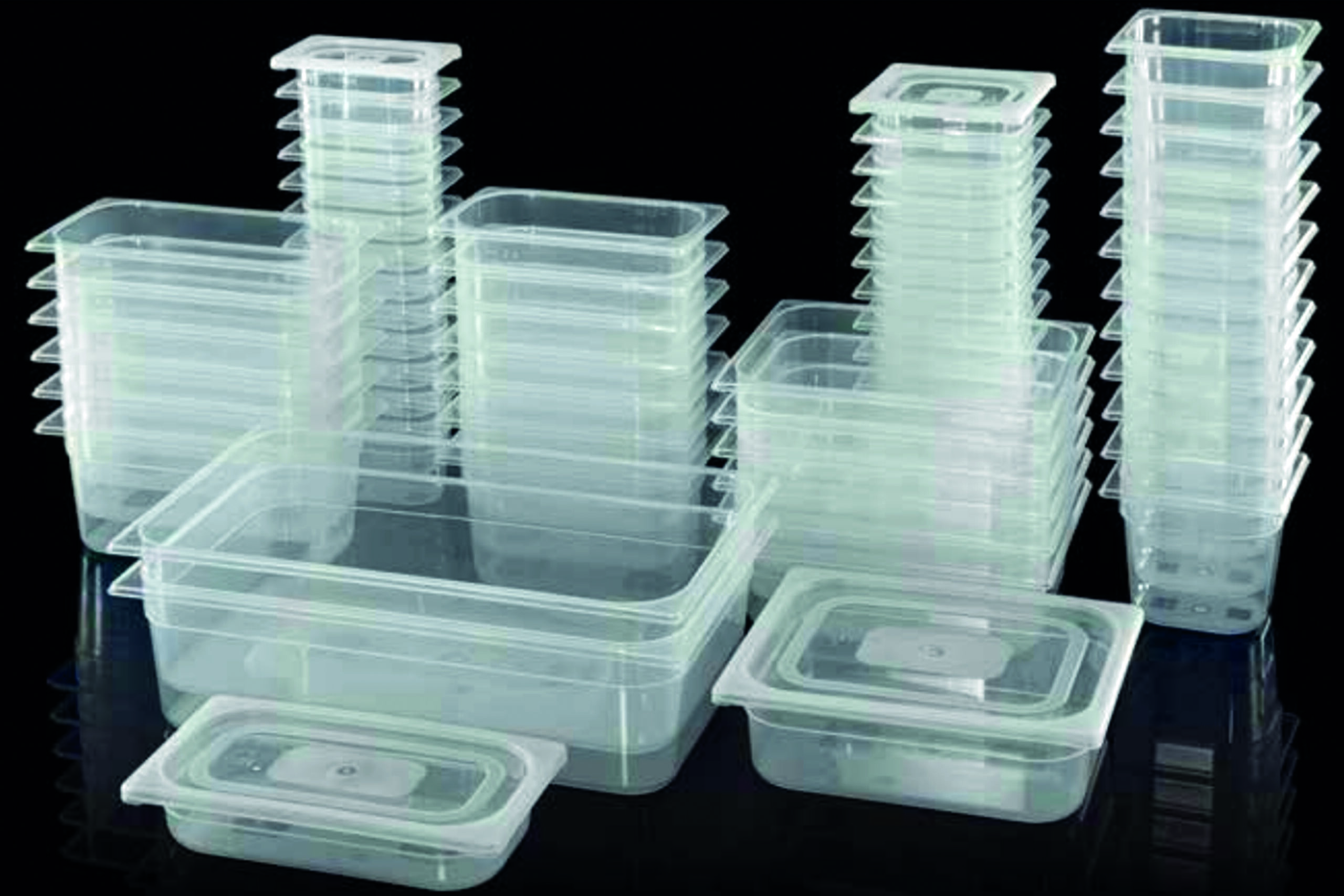 BAC GASTRO POLYPROPYLENE GN1/2 P-65 T° ACCEPTEES: ENTRE -40° ET +80°C