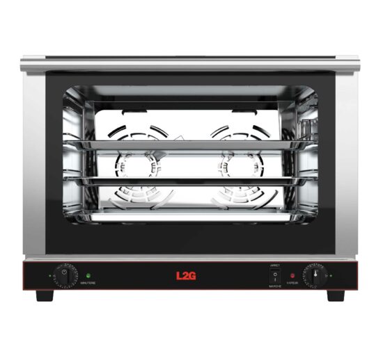 FOUR ELECTRIQUE A CONVECTION 4 NIVEAUX GN1/1 SANS HUMIDIFICATEUR, TIMER 120 MIN, ECLAIRAGE, 65L