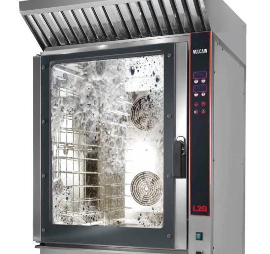 FOUR ELECTRIQUE MIXTE PROGRAMMABLE 10 NIV.GN1/1 OU 600X400 MM, AUTONETTOYANT, INJECTION D'EAU