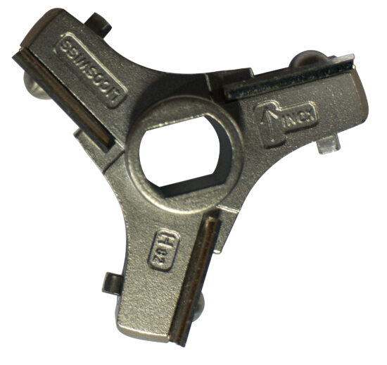 COUTEAU A LAMES RAPPORTEES 3 AILES POUR HACHOIR UNGER TYPE H82