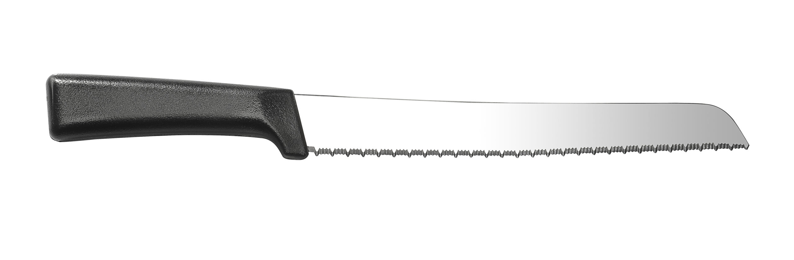 COUTEAU A PAINS ET VIENNOISERIES MICRO DENTEE BREVETE L- LAME 230 MM, ,MANCHE ERGONOMIQUE NOIR