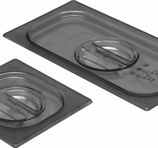 COUVERCLE COPOLYESTER POUR BAC GASTRO GN2/1 SANS BISPHENOL A