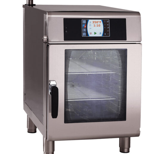 FOUR COMBINE ELECTRIQUE MIXTE-FUMOIR POUR POISSON 4 NIVEAUX GN1/1-65 (OU 8 GN1/1-20)