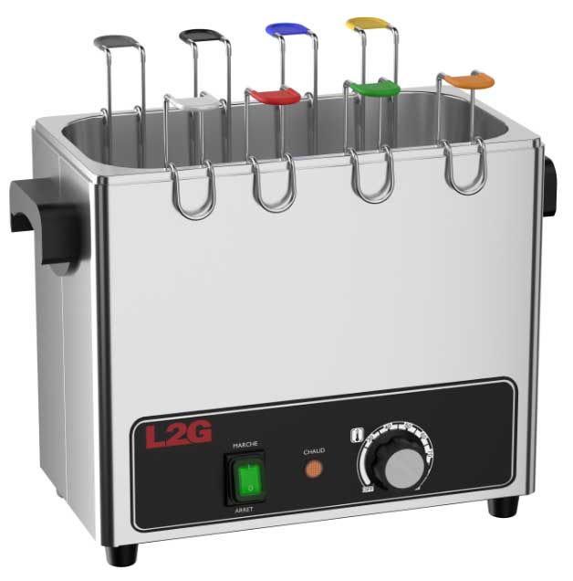 CUISEUR A OEUFS ELECTRIQUE AVEC 8 PANIERS INDIVIDUELS AVEC THERMOSTAT DE REGLAGLE