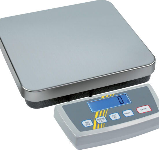 BALANCE ELECTRONIQUE PESAGE PATONS 60KG, PRECISION 5 GR, PLATEAU INOX