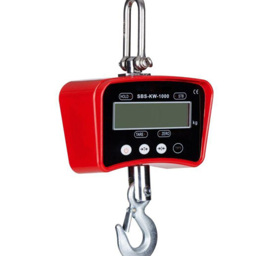 CROCHET PESEUR ELECTRONIQUE SUSPENDU CAP. 300 KG PRECISION: 100 GR