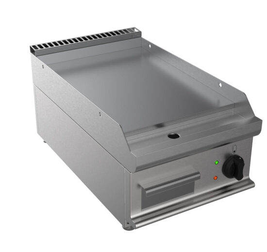 FRY-TOP ELECTRIQUE LISSE A POSER ZONE DE CUISSON 400X530 MM