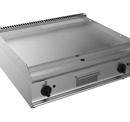 FRY-TOP GAZ LISSE A POSER ZONE DE CUISSON 800X530 MM