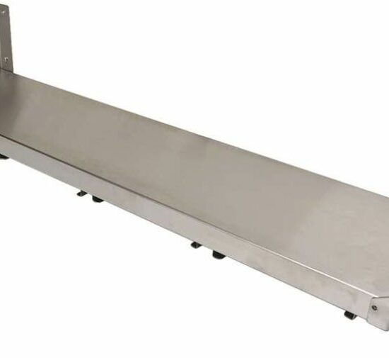 ETAGERE A EPICES EN INOX, 1 NIVEAU DIM. 1000X210X160, CAPACITE 5XGN1/6