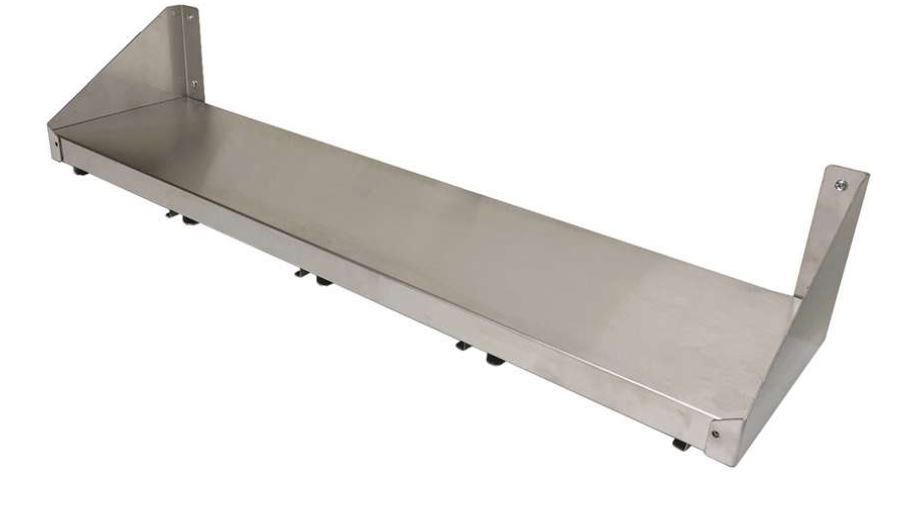 ETAGERE A EPICES EN INOX, 1 NIVEAU DIM. 1000X210X160, CAPACITE 5XGN1/6