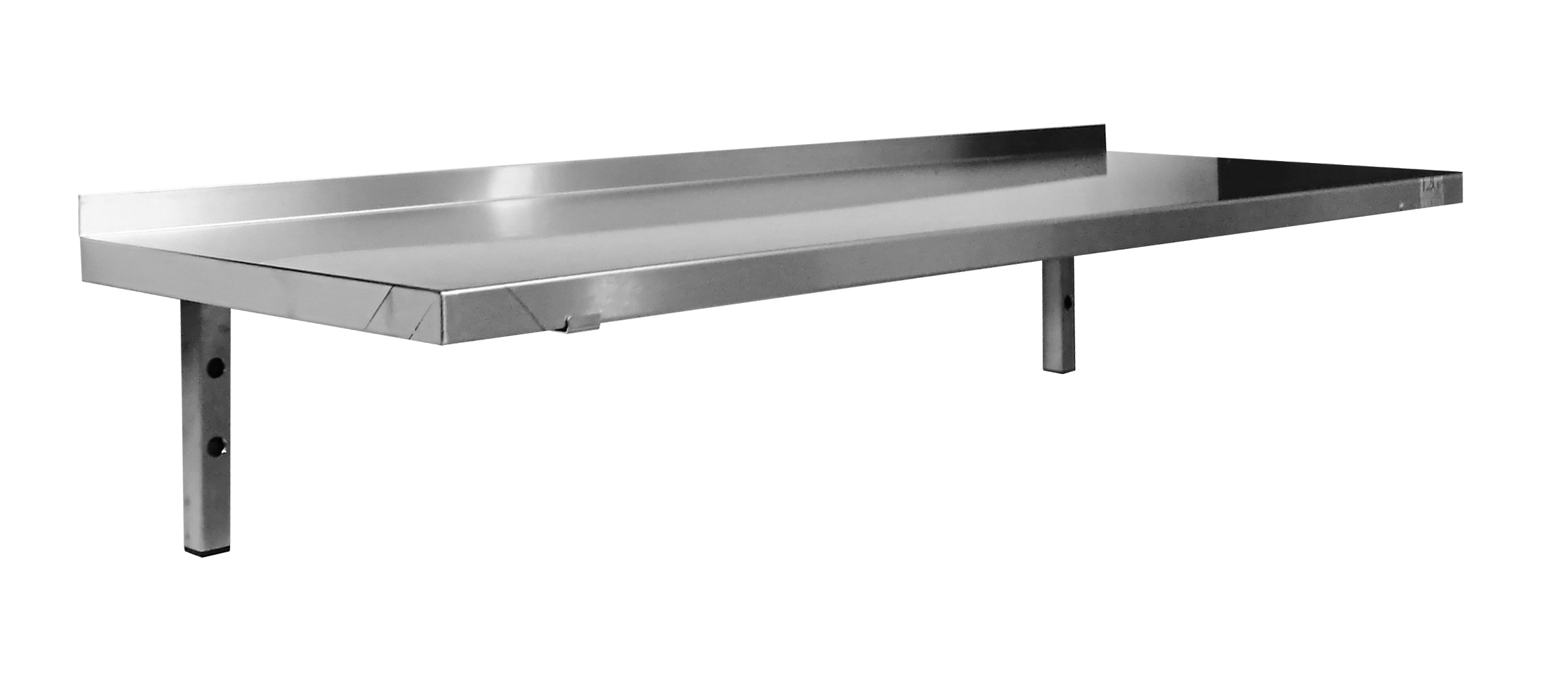 ETAGERE MURALE INOX 304 TUBULAIRE CONSOLES FIXES,