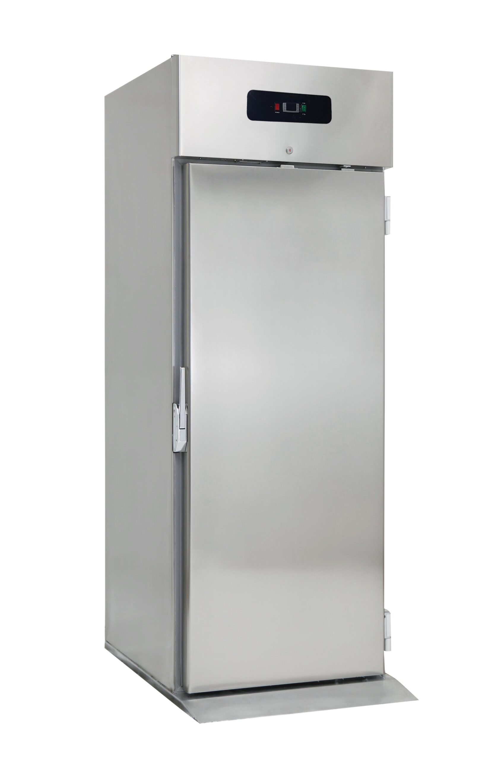 ARMOIRE REFRIGEREE INOX 1 PORTE -2/+8°C CL5 GROUPE LOGE POUR ECHELLES 600X400 OU GN1/1 OU
