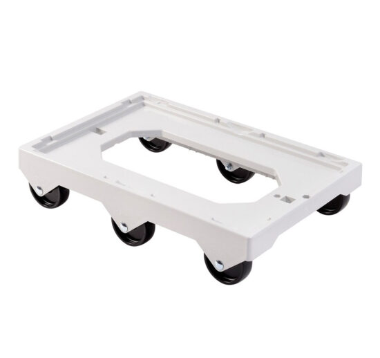 SOCLE ROULEUR 6 ROUES, CONSTRUCTION ABS RESISTANCE CHARGE 250 KG