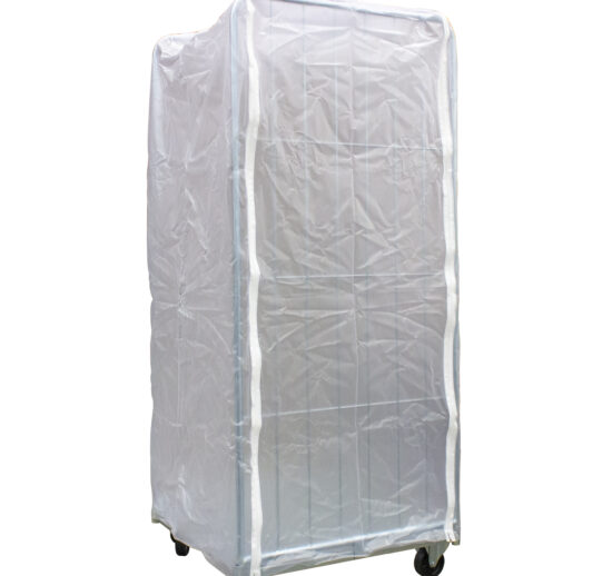 HOUSSE DE PROTECTION EN PVC MAT TRANSLUCIDE EP.20/100, FERMETURE A GLISSIERES