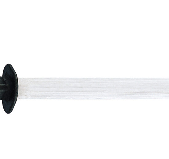 FUSIL OVALE MANCHE ABS NOIR L-300 MM