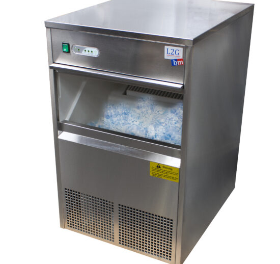 MACHINE A GLACONS CREUX, CAP. 50 KG/24H RESERVE DE 10 KG, GAZ R290A