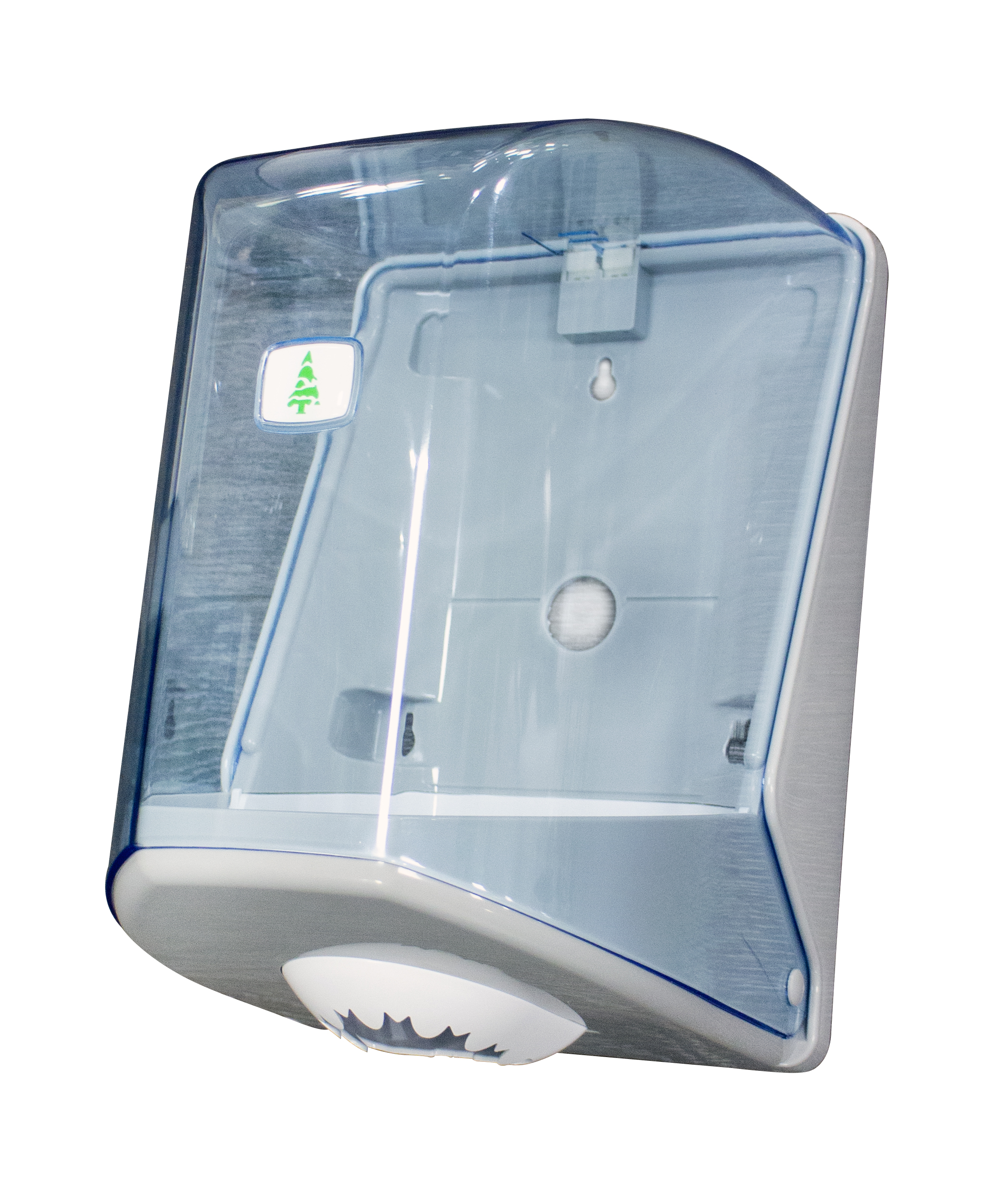DISTRIBUTEUR CENTRAL D'ESSUIE MAINS MURAL POUR BOBINE D.190 X H-210 MM MAXI