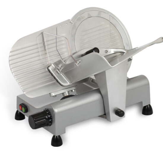 TRANCHEUR ALUMINIUM A COURROIE LAME DIAM. 300 MM, AFFUTEUR AMOVIBLE
