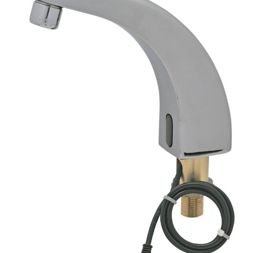 ROBINET INFRAROUGE + MITIGEUR INTEGRE FONCTIONNANT SUR PILES OU SUR SECTEUR 230V MONO