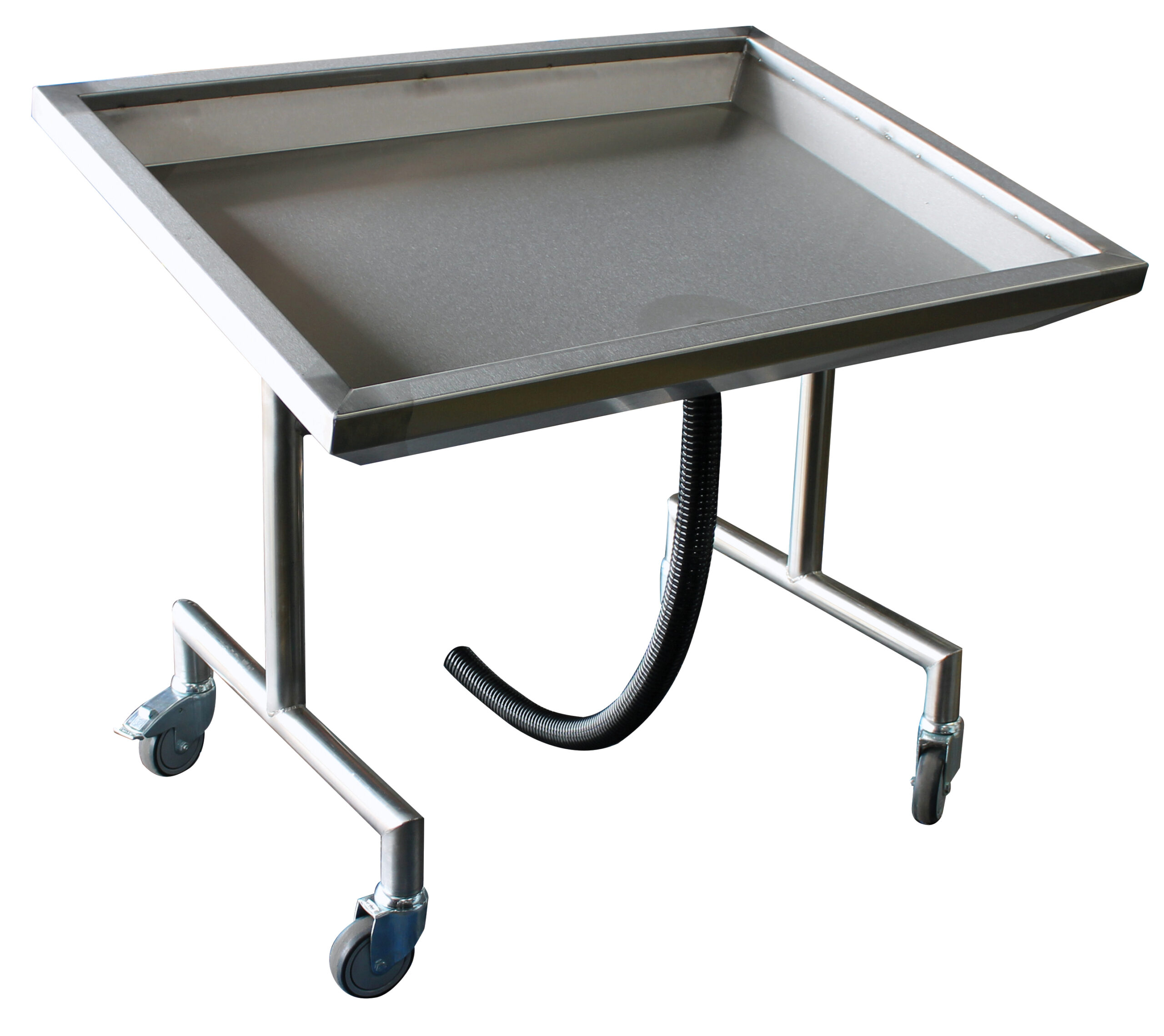 MODULE BASCULANT, PLATEAU 1100X800 MM AVEC BRAS ARTICULE ET GOUPILLE DE SECURITE AVEC CHAINETTE,
