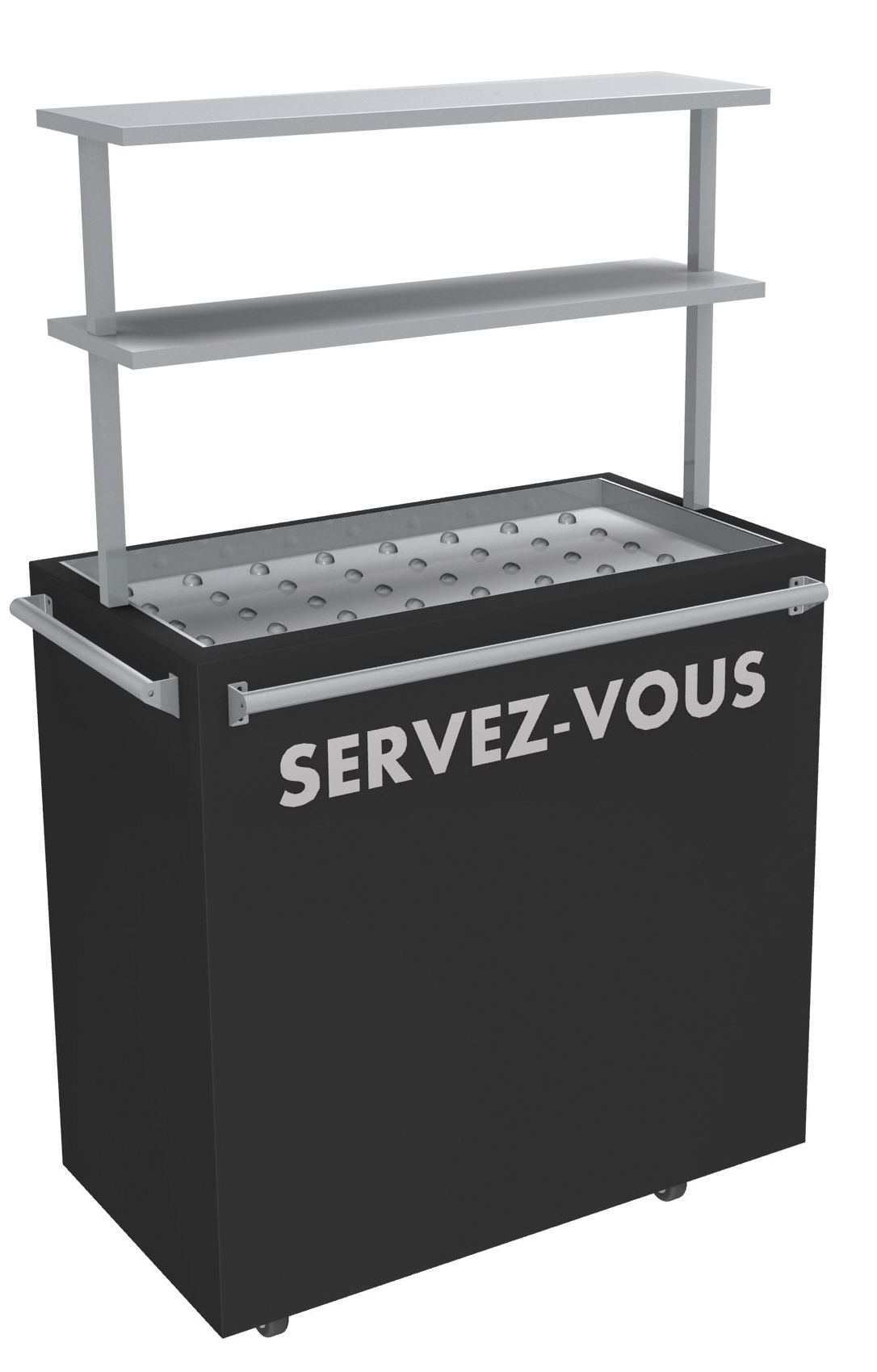 ILOT POULETS SOUS COQUE CHAUFFANT EN LIBRE-SERVICE 2 NIVEAUX CHAUFFANTS NON AMOVIBLES