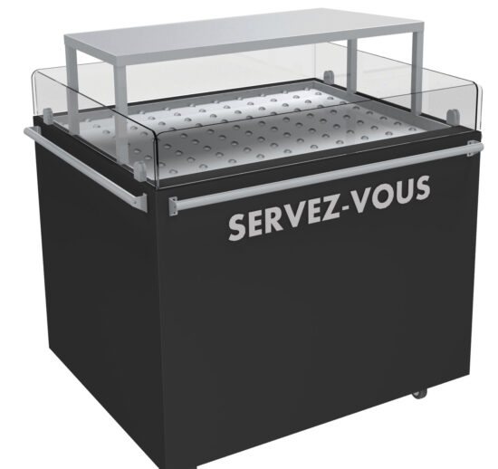 ILOT POULETS SOUS COQUE CHAUFFANT EN LIBRE-SERVICE 1 NIVEAU NEUTRE AMOVIBLE