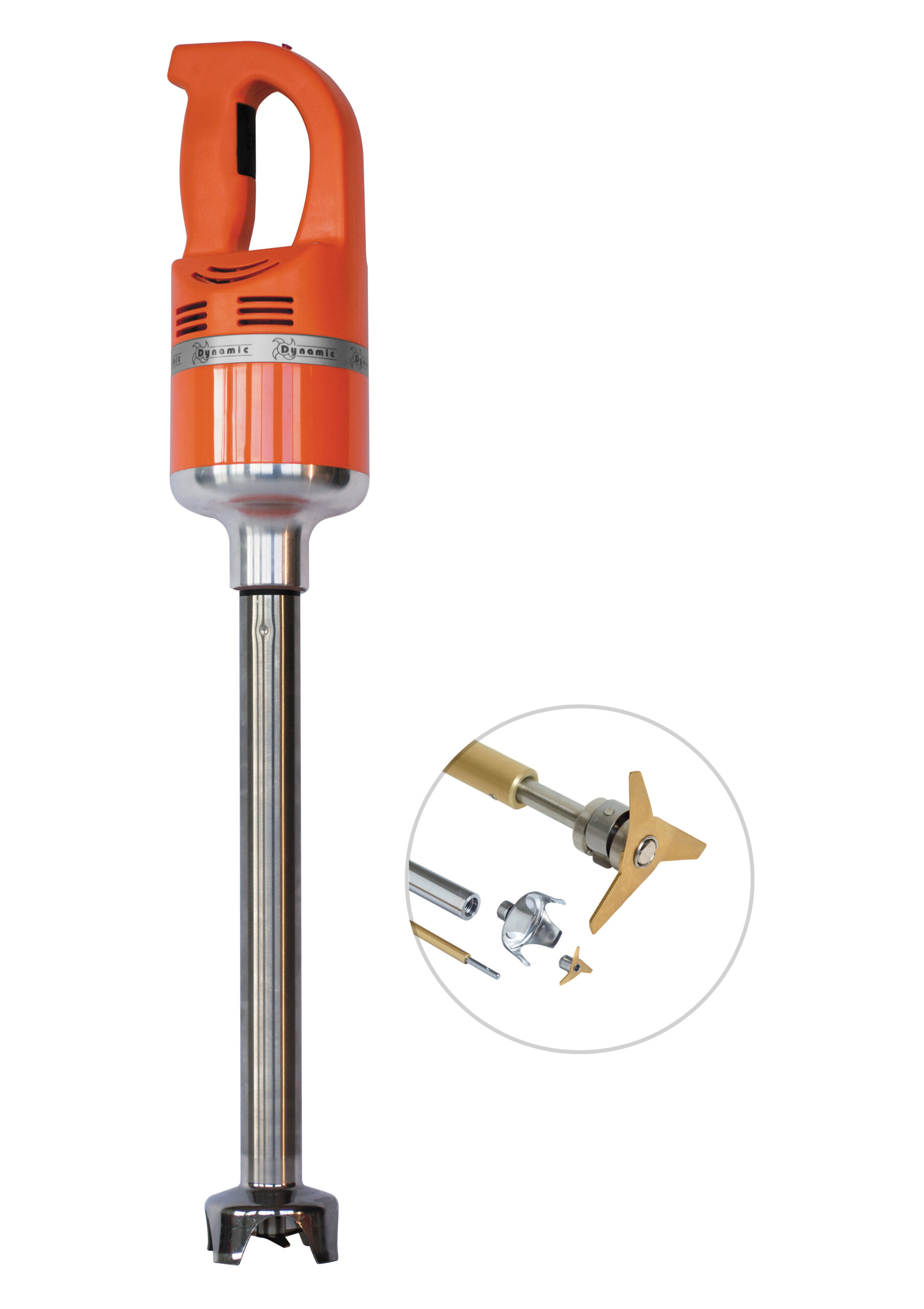MIXEUR PLONGEANT 410MM TUBE DEMONTABLE VITESSES DE 3000 A 10500TR/MIN, MIXAGE 40L A 100L