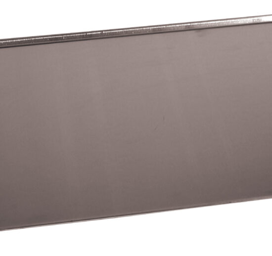 PLAQUE ALUMINIUM PLEINE, 325X530 MM EP. 15/10E, BORDS EVASES A 45°