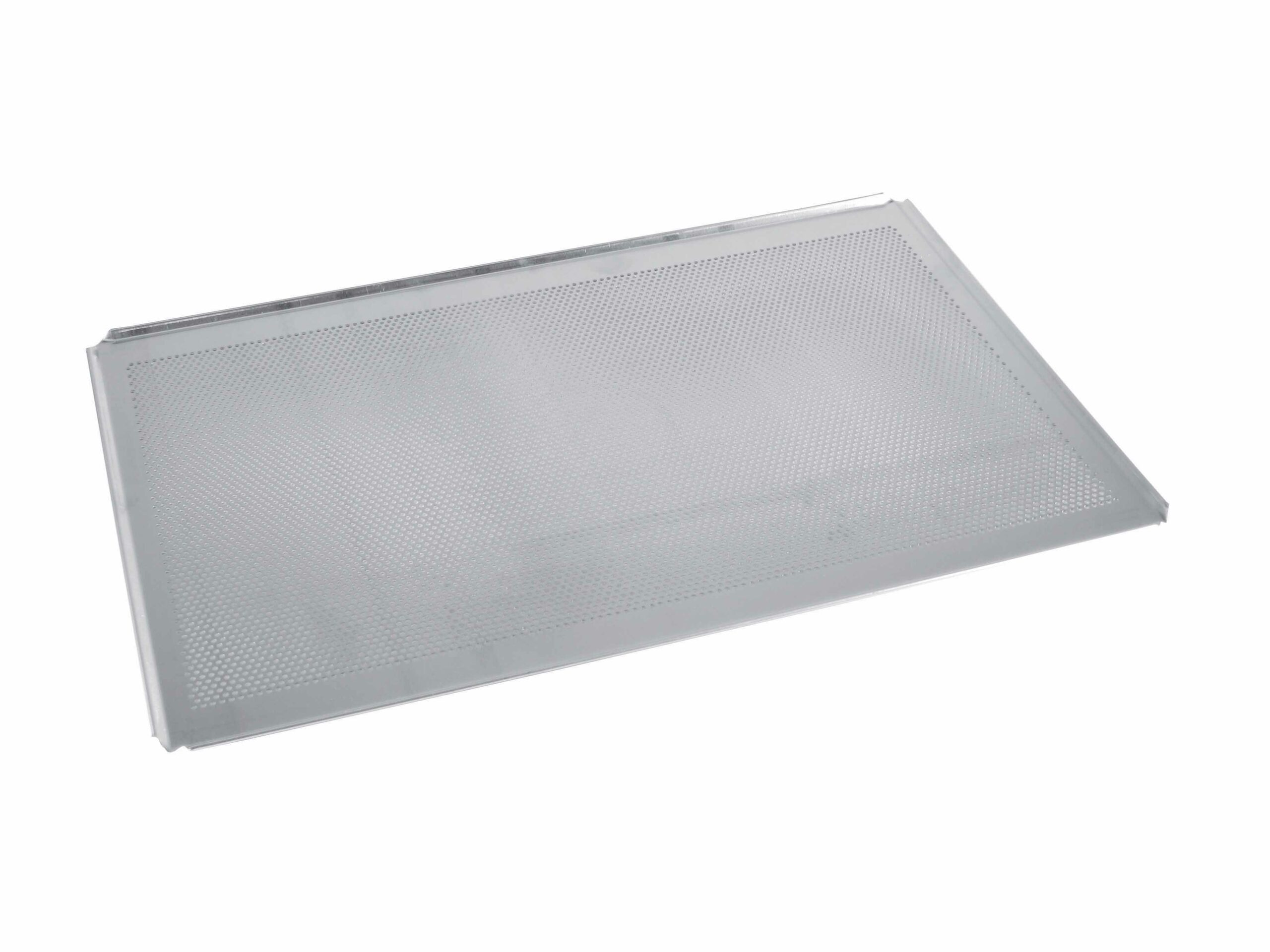 PLAQUE ALUMINIUM PERFOREE, 400X600 MM EP. 15/10E, BORDS EVASES A 45°