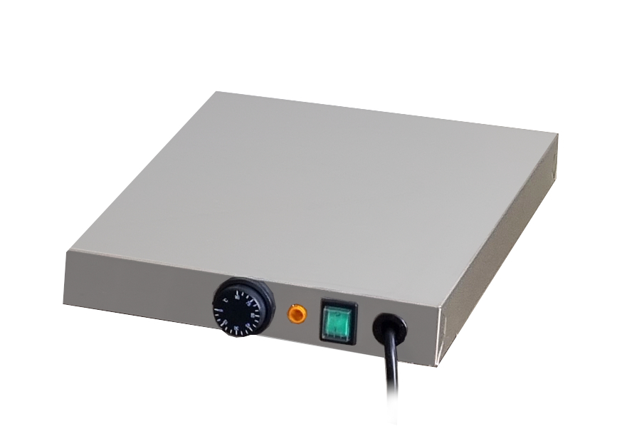PLAQUE CHAUFFANTE INOX GN1/1 TEMPERATURE REGLABLE DE 30 A 90°C