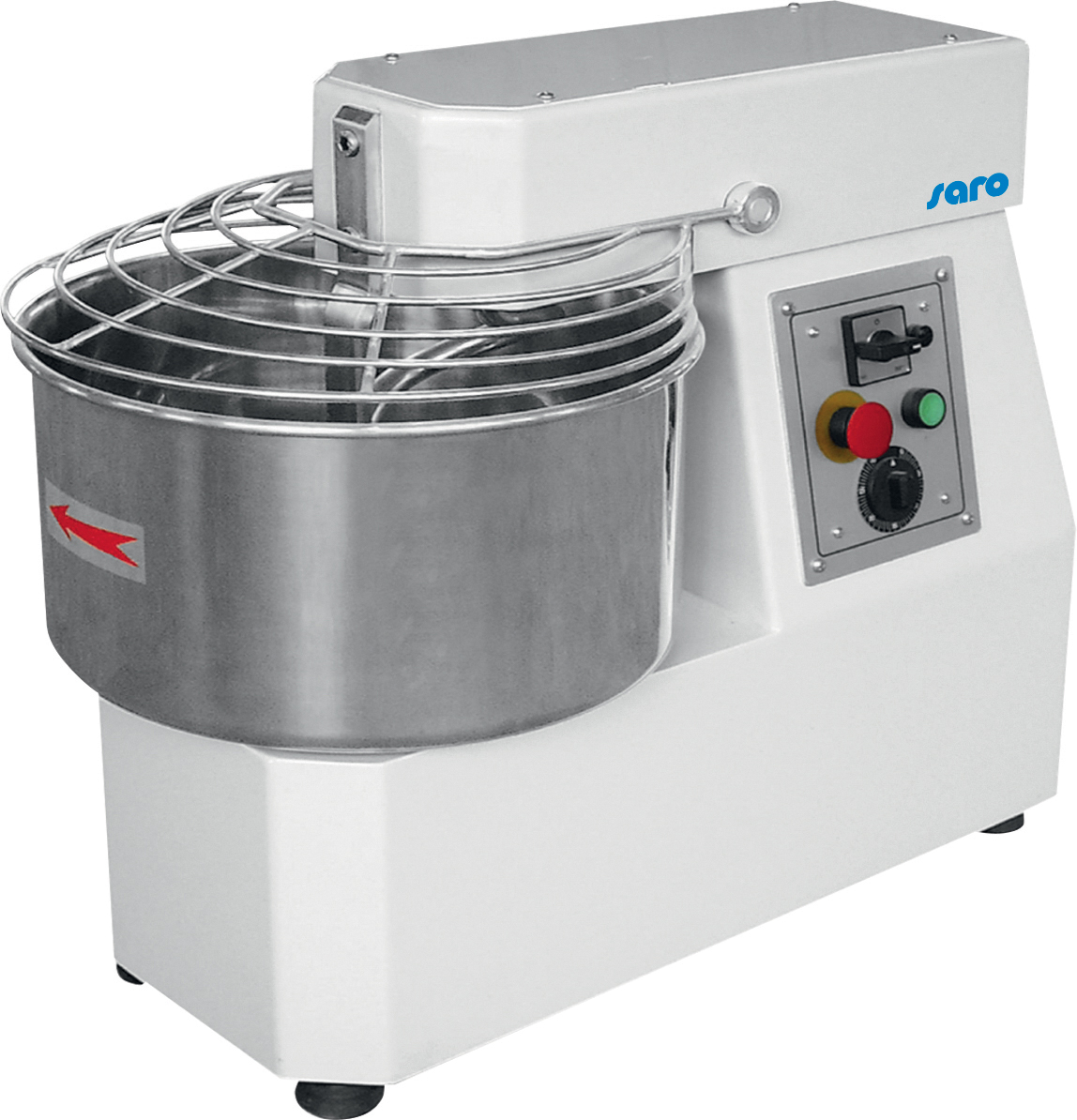 PETRIN A SPIRALE 1 VITESSE CUVE FIXE CAP. DE CUVE 25 A 32 KG DE PATE