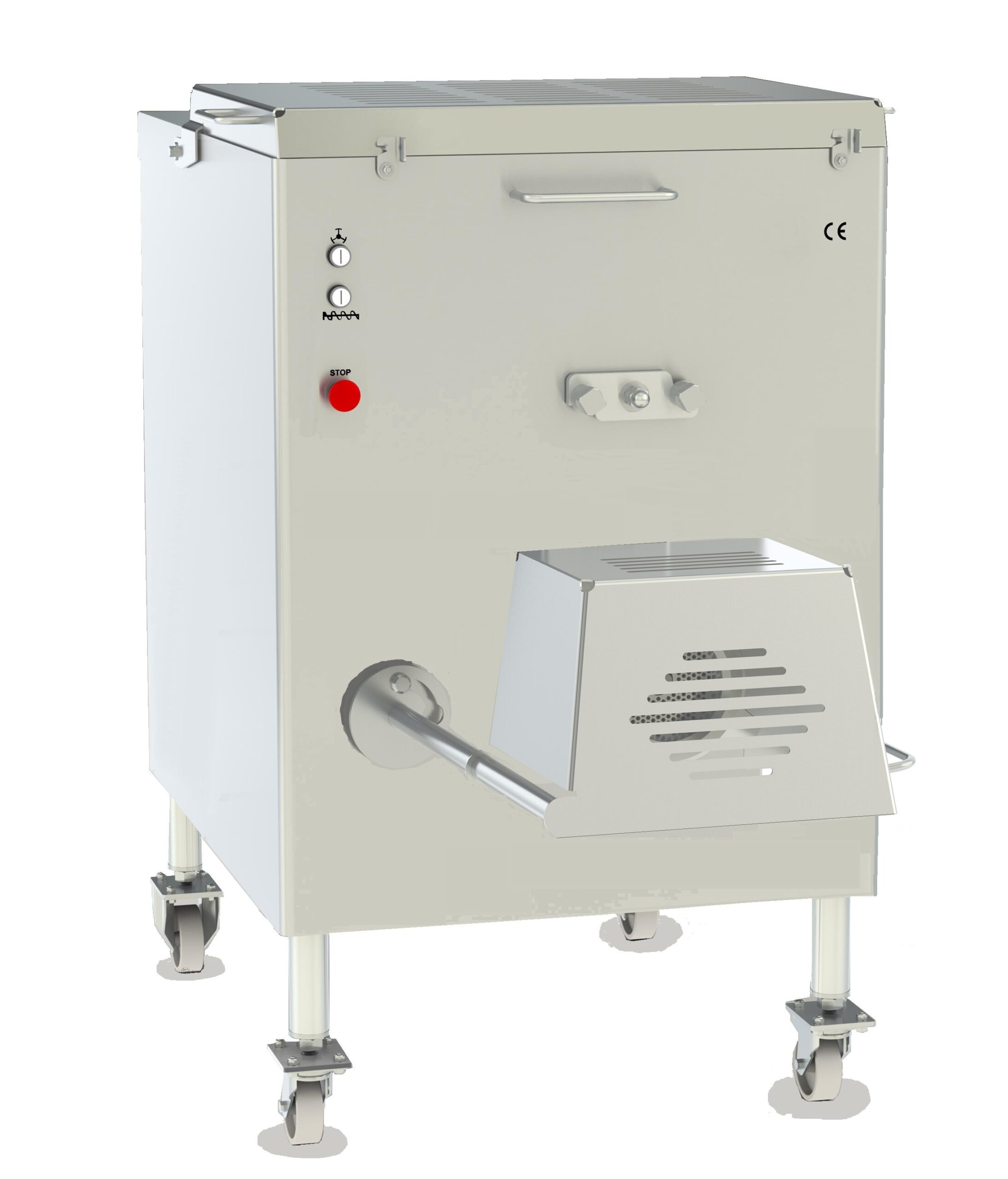 HACHOIR MELANGEUR SIMPLE COUPE (ENTERPRISE) D.98 MM, CUVE 90L, CAP.1050 KG/H