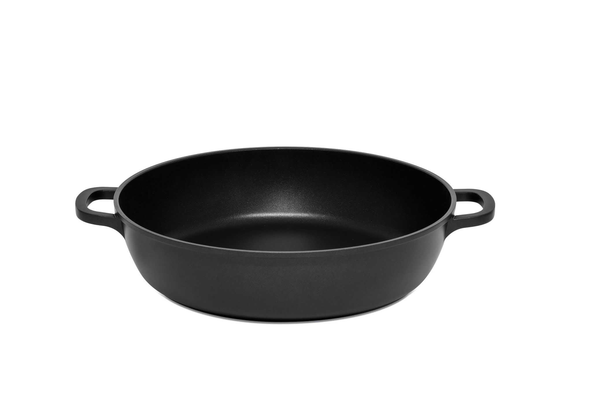 FAITOUT ALUMINIUM ANTIADHESIF, COLORIS NOIR SANS COUVERCLE