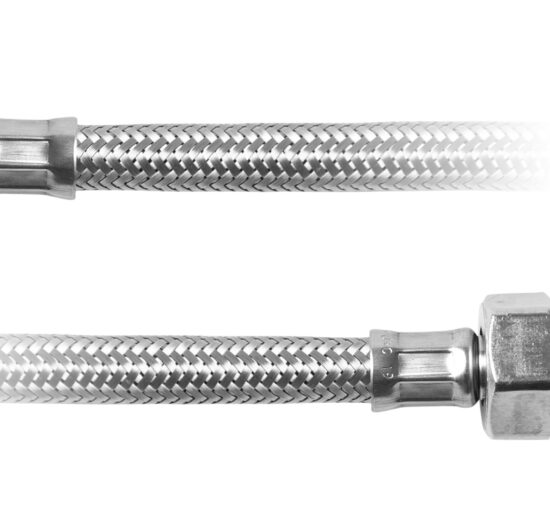 FLEXIBLE INOX TRESSE L-2000 MM, F-1/2'' X F-1/2''