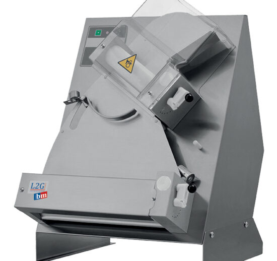 LAMINOIR A PIZZAS ELECTRIQUE POUR PIZZAS D.300 MM