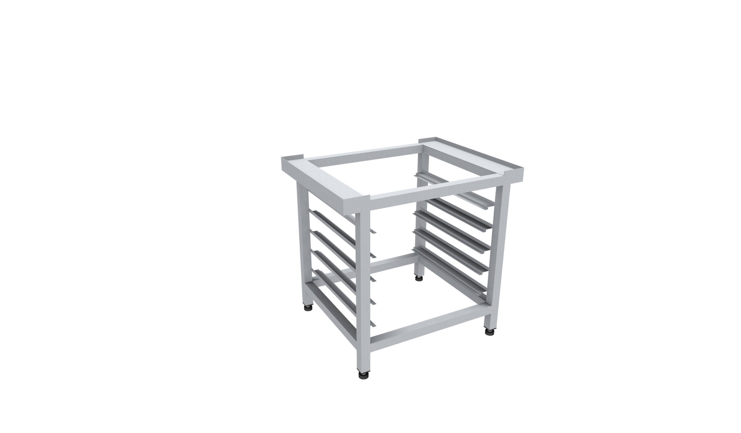 SUPPORT FOUR INOX SOUDE, 5 NIV. GN1/1 ET 600X400MM POUR FOURS VULCAIN-6, VULCAIN-7, PP-VULCAIN-10