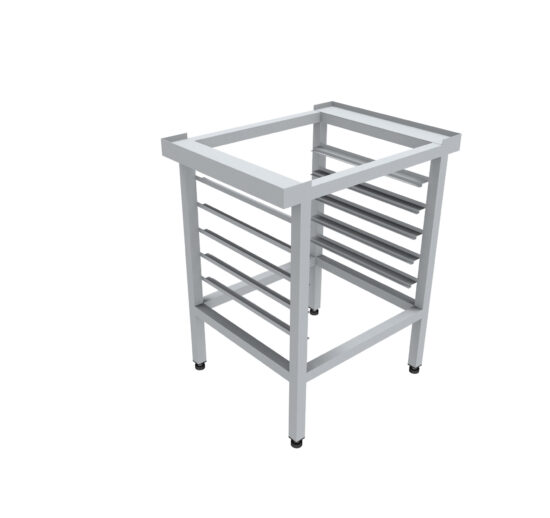 SUPPORT FOUR INOX SOUDE, 5 NIV. GN1/1 ET 600X400MM POUR FOURS VULCAIN-4, VULCAIN-5, PP-VULCAIN-5