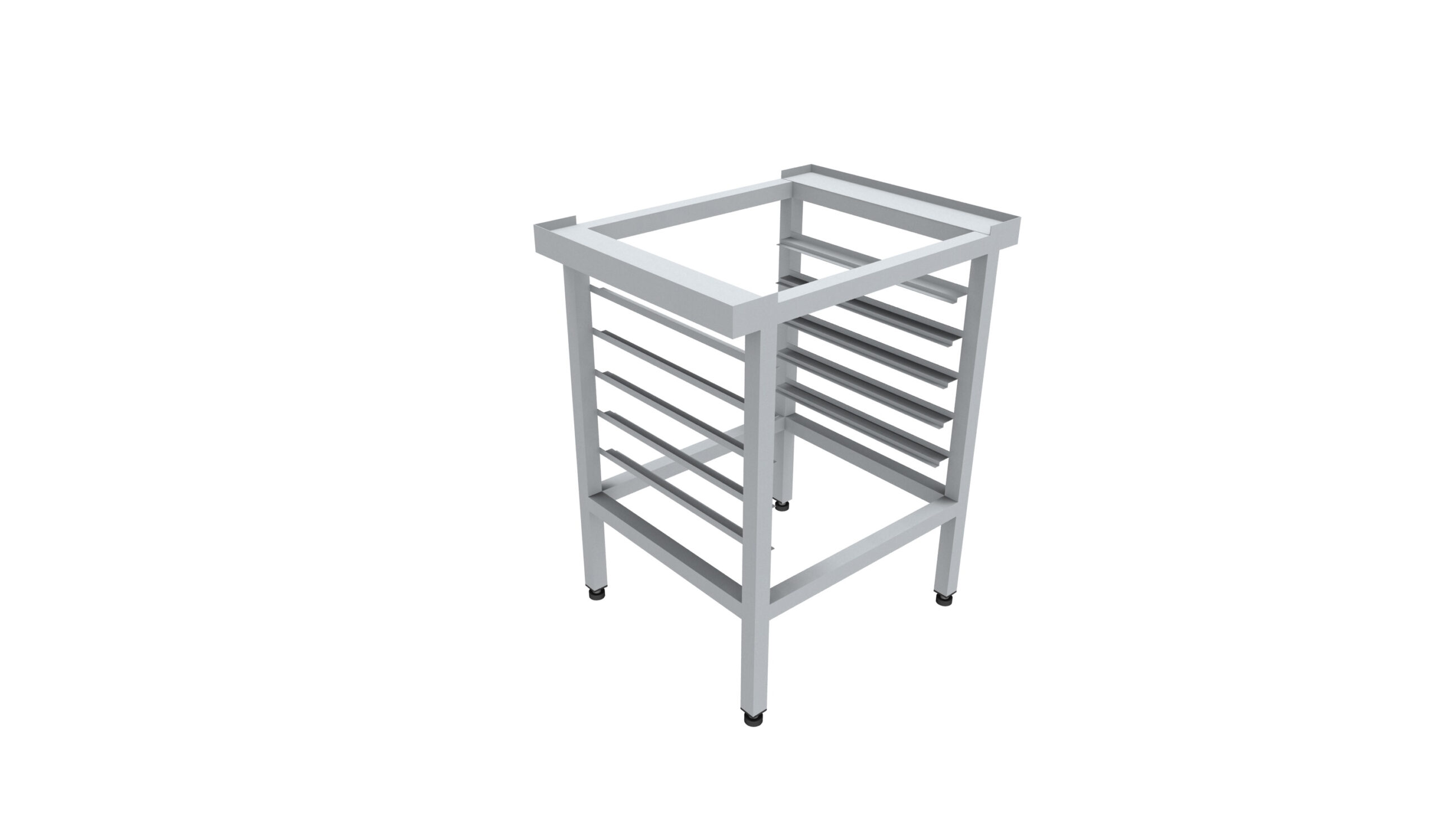 SUPPORT FOUR INOX SOUDE, 5 NIV. GN1/1 ET 600X400MM POUR FOURS VULCAIN-4, VULCAIN-5, PP-VULCAIN-5